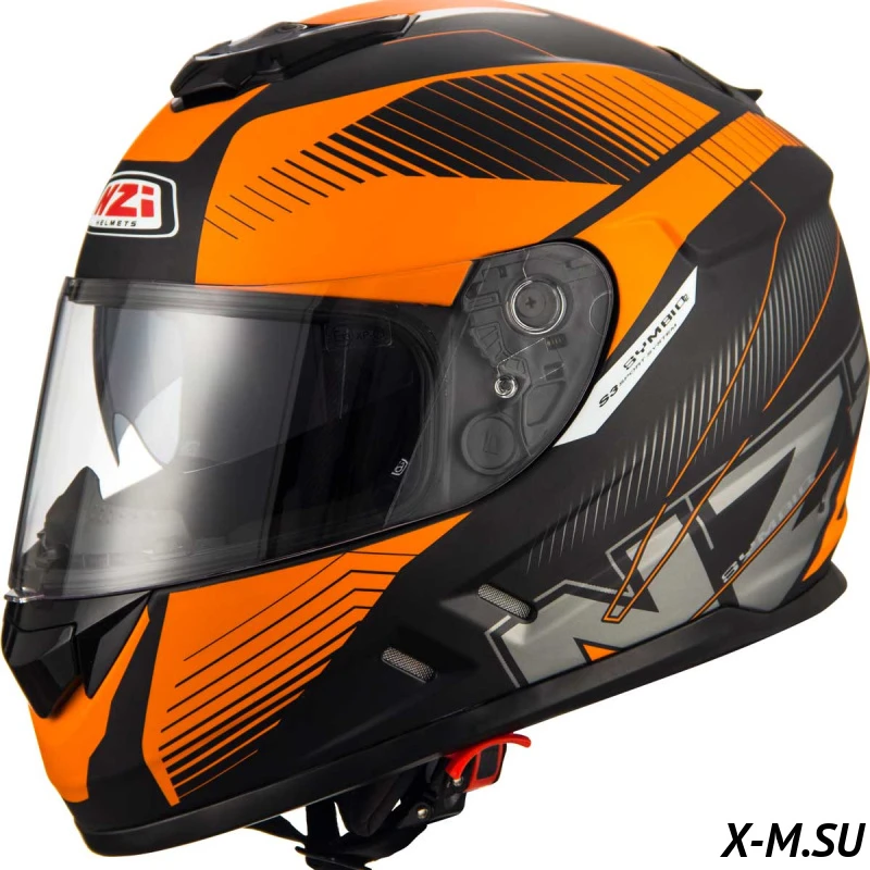 Шлем NZI SYMBIO 2 DUO INDY BLACK ORANGE Шлем NZI SYMBIO 2 DUO INDY BLACK ORANGE