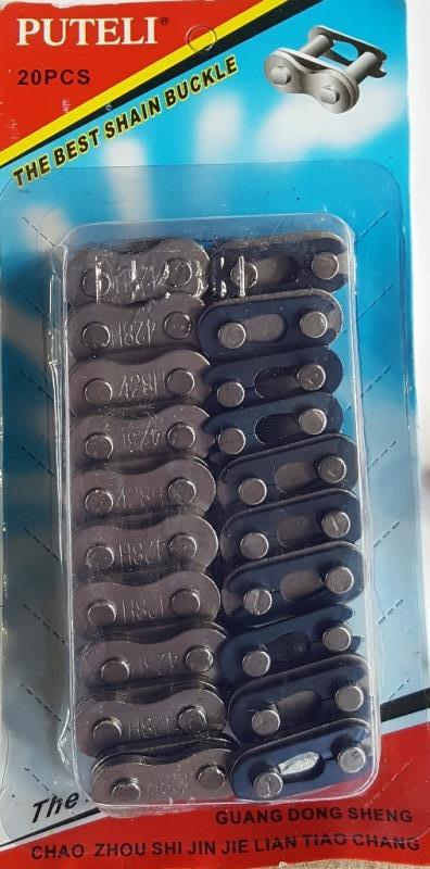 Замок цепи 428H усиленный (в упаковке 20шт) DELTA, ALPHA