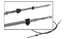 Трос газа/реверса длиной 30 футов (9 м.).