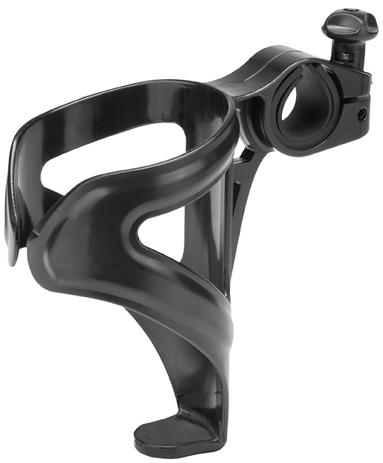 Флягодержатель CB-1462 на руль, пластиковый чёрный 550040