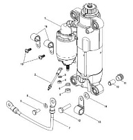 Стартер, 1B759588 и выше 4-Х ТАКТНОГО ПЛМ MERCURY 115 Серийный номер от 01B366823 и выше