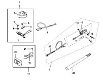 Вспомогательные части 4-Х ТАКТНОГО ПЛМ MERCURY 5 Серийный номер от 0R067090 и выше
