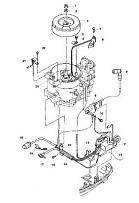 Электрические компоненты 4-Х ТАКТНОГО ПЛМ MERCURY 6 Серийный номер от 0R000001 до 0R067089