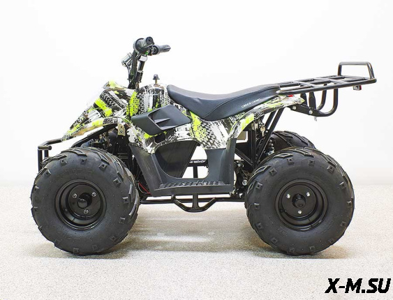 Квадроцикл GreenCamel Гоби K51 (36V 800W R7 Цепь) быстросъем, ножной тормоз