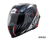Шлем интеграл SHIRO SH-821 SPIRIT, черно-красный