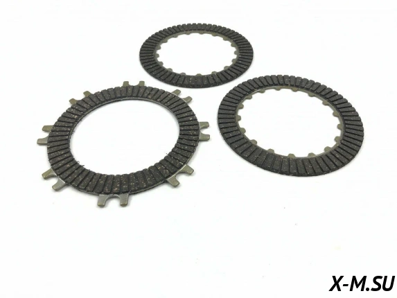 Диск сцепления  фрикционные (компл=3шт) полуавтомат YX 139FMB,147FMH,152FMH 50-110см3