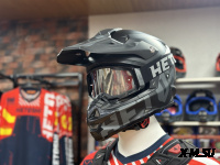 Шлем кроссовый HETOSHI OF836 EXOSS CROSS PRO MX289 цв.Черный Матовый р.XL