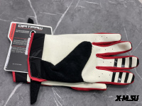 Перчатки взрослые FOX XD2-17 цв. Черно-красный  р. M