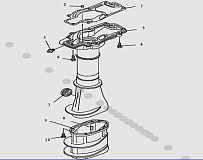 Дейдвуд 2-Х ТАКТНОГО ПЛМ YAMABISI T9.8BMS