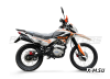 Мотоцикл эндуро ROCKOT ZR250 (белый/оранжевый, 21/18, ЭПТС)