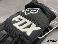 Перчатки взрослые FOX XD2-1 цв. Черно-белый  р. XXL