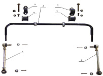 Стабилизатор поперечной устойчивости КВАДРОЦИКЛА STELS ATV 400 HUNTER