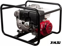 Мотопомпа бензиновая грязевая DDE PTR100H