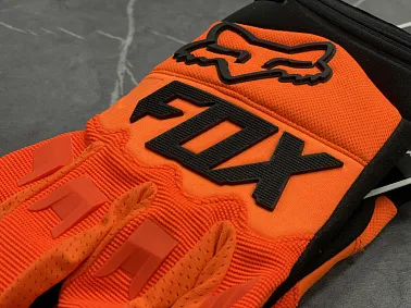 Перчатки взрослые FOX XD2-1 цв. Оранжевый  р. L
