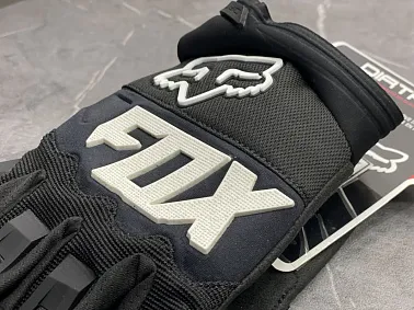 Перчатки взрослые FOX XD2-1 цв. Черно-белый  р. M