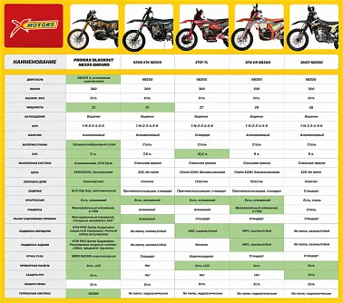 Кроссовый мотоцикл FXmoto X7 (CBS300) 300 CC 21/18