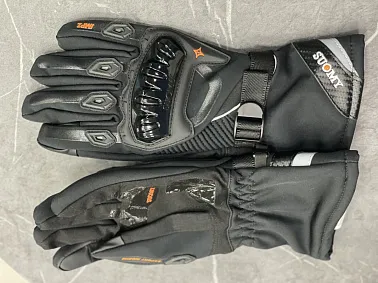 Перчатки взрослые HETOSHI XD2-97 цв. Черный  р. XL