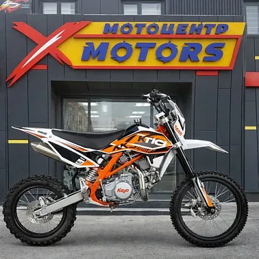 Питбайк КАЙО BASIC TT140 17/14 KRZ (механ. сцепл., кикстартер)